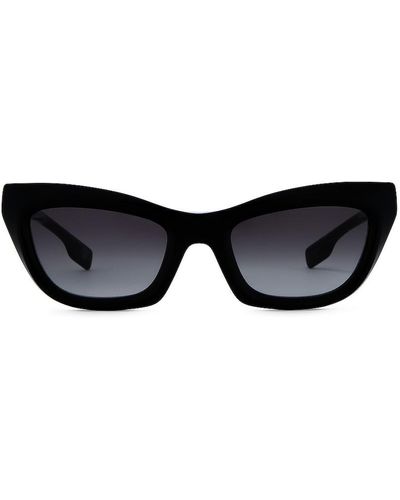 Burberry Cat Eye Sunglasses - ブラック