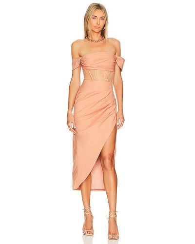 Nbd Rosana Midi Dress - Pink