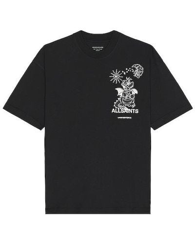 AllSaints Camiseta - Negro
