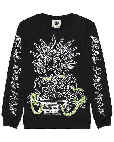 Real Bad Man Electrified Sweater - Black