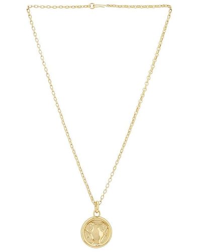 Laura Lombardi Ll X Ams Heaven Sip Pendant Necklace - Metallic