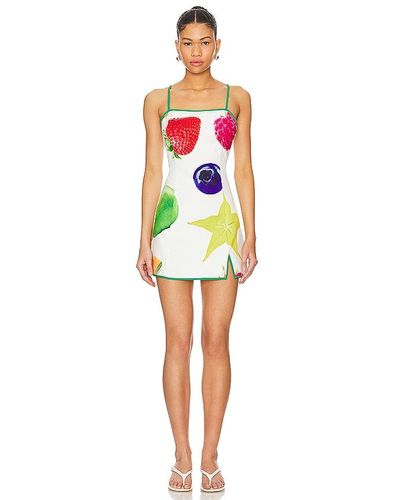 Tyler McGillivary Fruit Basket Dress - Multicolor