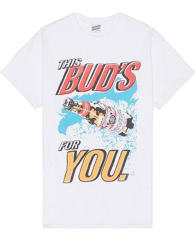 Junk Food This Buds For You Tee - White