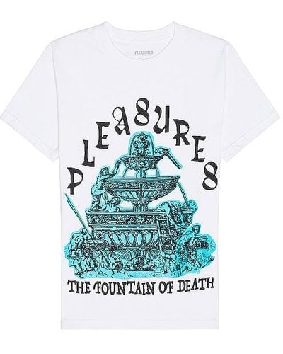 Pleasures Fountain T-shirt - Bleu