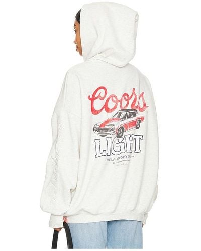 The Laundry Room Coors Racing Hideout Hoodie - White