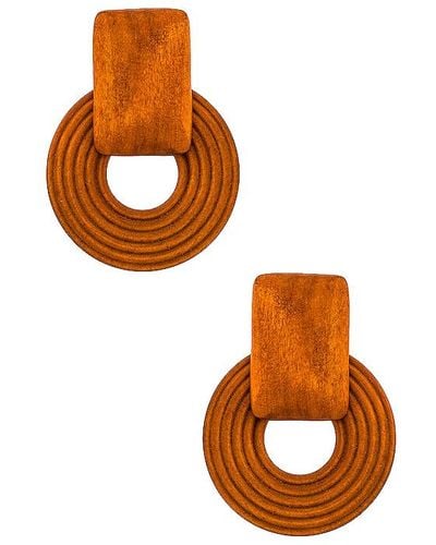 Casa Clara Folly Earrings - Orange