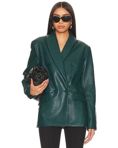 Blank NYC Faux Leather Jacket - Green
