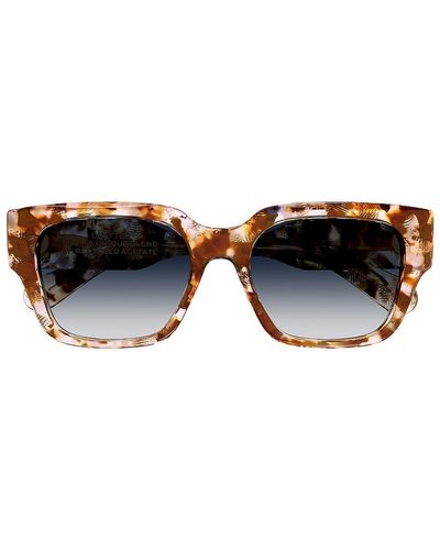 Chloé Gayia Rectangular Sunglasses - ブラック