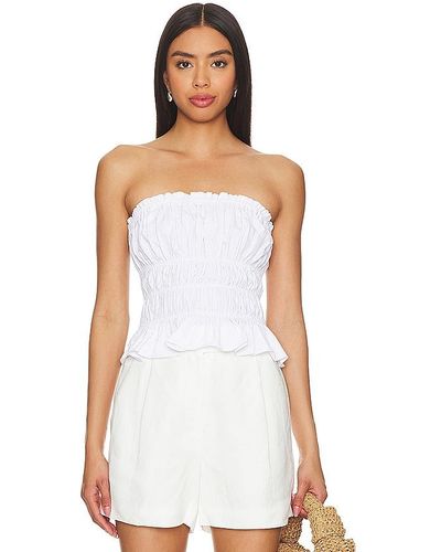 Lovers + Friends Angela Top - White