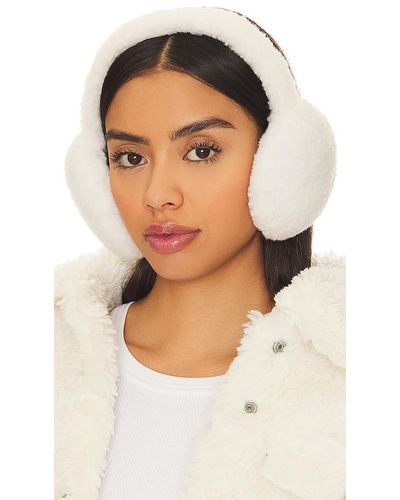 Jocelyn Faux Shearling Earmuffs - Grey