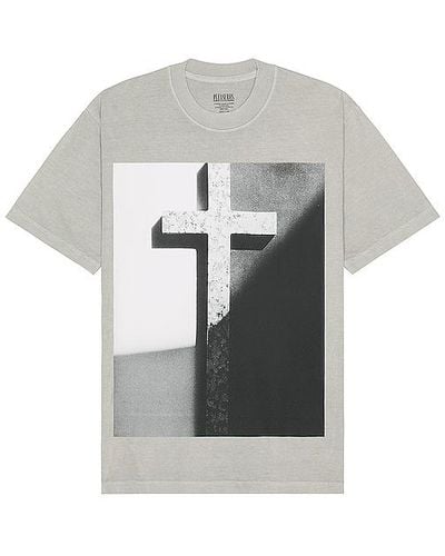Pleasures Cross T-shirt - Gray