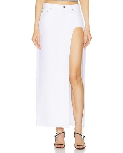 GRLFRND Blanca Maxi Skirt - ホワイト