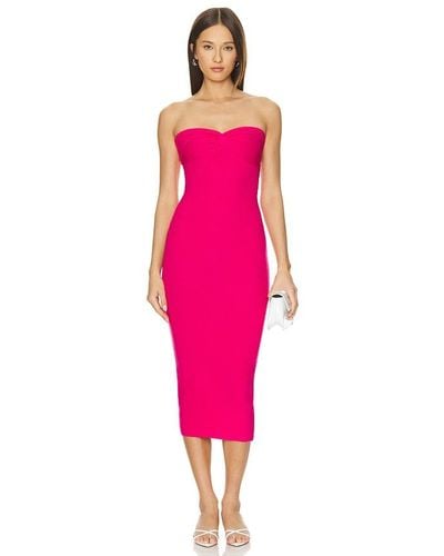 superdown Elisha Strapless Dress - Pink