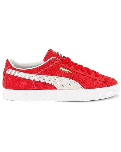 PUMA Veloursleder - Rot