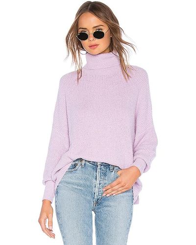 Lovers + Friends Jade Sweater - Purple