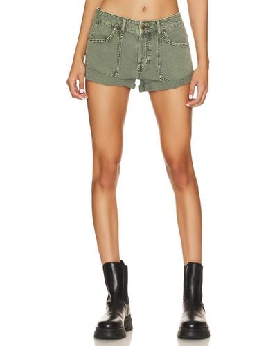 Free People Beginners Luck Slouch Short - グリーン