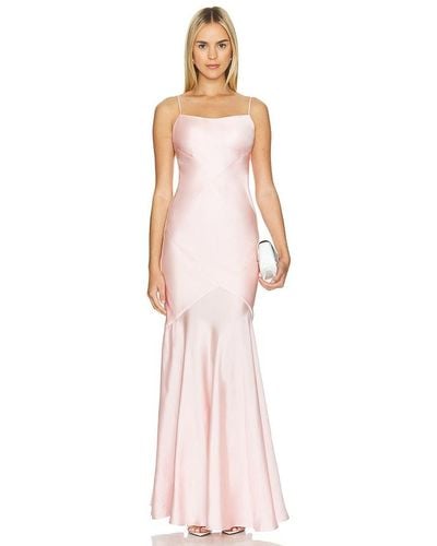Lovers + Friends Ari Gown - Pink