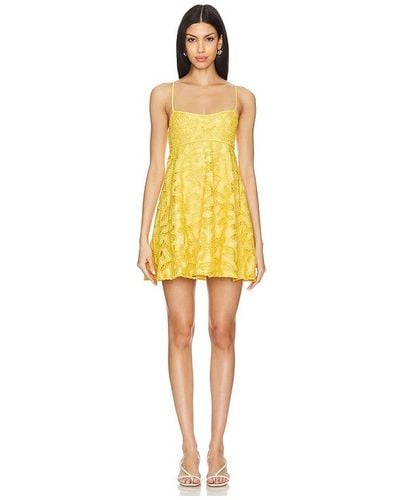 Alexis Adonna Dress - Yellow