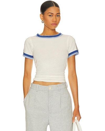 Free People X We The Free Sporty Mix Tee - White