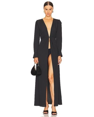 Cinq À Sept Elorie Coverup - Black