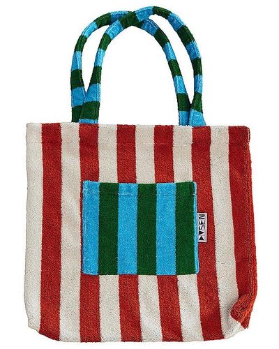 Dusen Dusen Field Terry Totes - Red