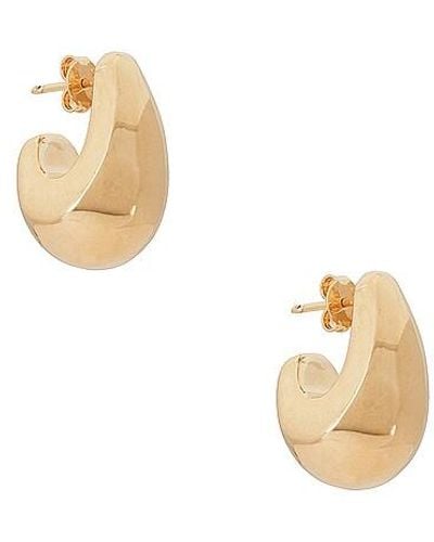 Jordan Road Jewelry Swoop Earrings - Metallic
