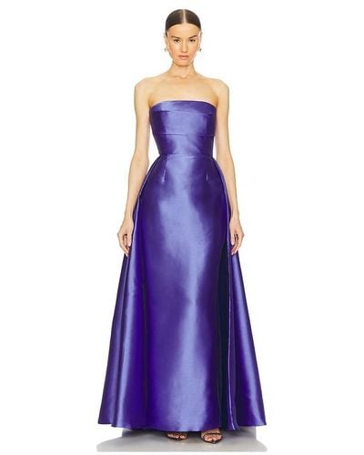 Solace London Tiffany Maxi Dress - Purple