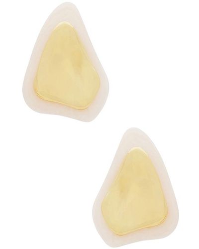 Baobab Santorini Earrings - White