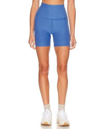 Beyond Yoga Keep pace biker short - Azul