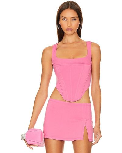 Miaou X Revolve Cambell Corset - Pink