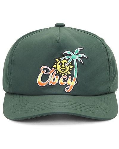 Obey Sombrero tropical - Verde