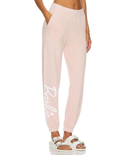 Barefoot Dreams JOGGING-STYLE CCUL BARBIE JOGGER - Pink