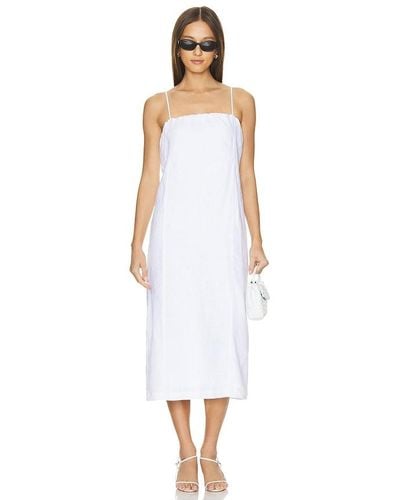 DONNI. Linen Dress - White