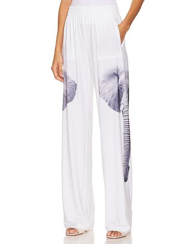 Norma Kamali Sweatpant - White