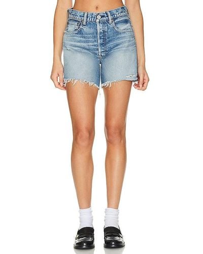 Moussy SHORTS GRATERFORD - Blau
