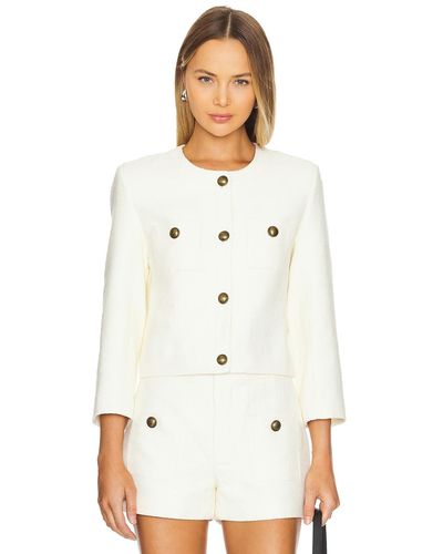 FRAME Button Front Jacket - ホワイト