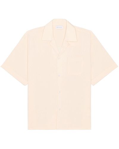 John Elliott Camp Shirt Solid - ホワイト