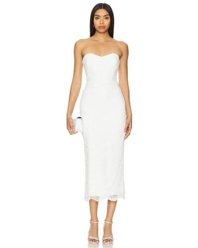 Bardot Kayleigh Midi Dress - White
