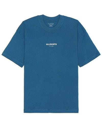 AllSaints Camiseta subverse - Azul