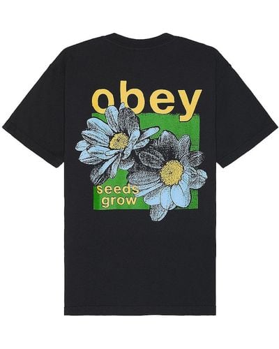 Obey Tシャツ - グリーン