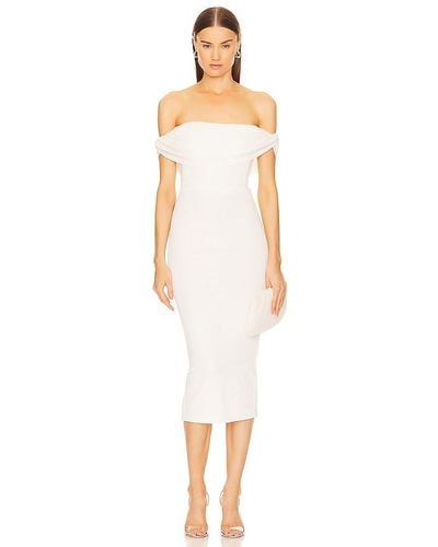 Michael Costello X Revolve Laurence Midi Dress - White