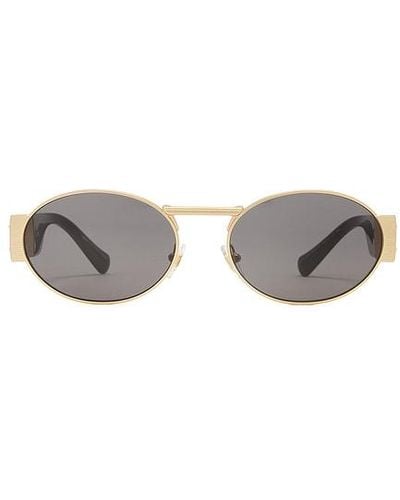 Versace Oval Sunglasses - Grey