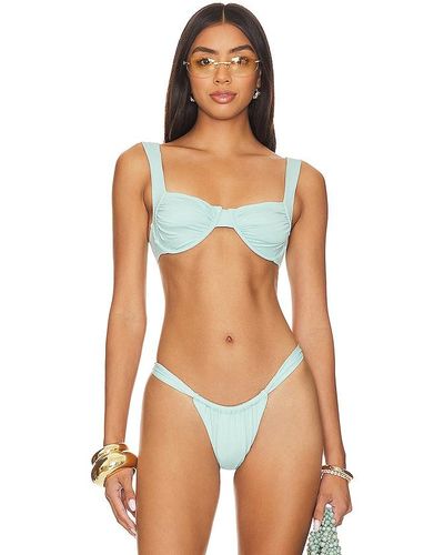 L*Space X Hanna Montazami Stella Bikini Top - Multicolor