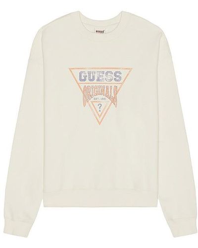 Guess Cuello redondo - Blanco