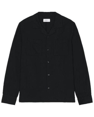 Saturdays NYC Marco Wool Shirt - Black