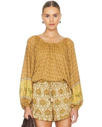 Spell Chteau Blouse - Yellow