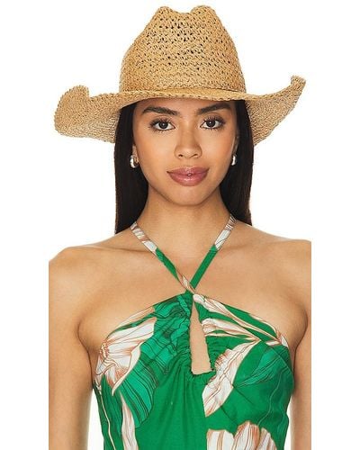 8 Other Reasons Woven Cowboy Hat - White