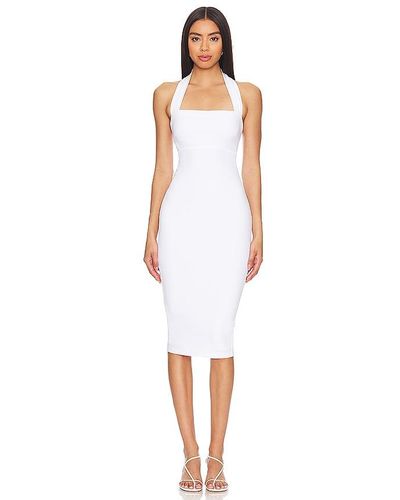 Nookie Boulevard Midi Dress - White