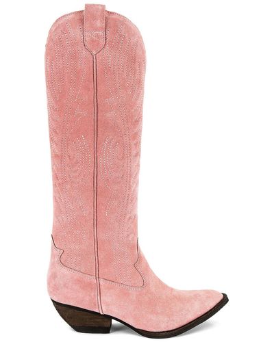 Jeffrey Campbell Calvera Western Boot - Pink