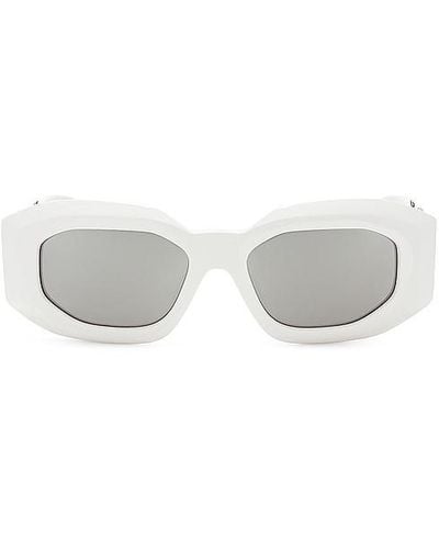 Versace Oval Sunglasses - White
